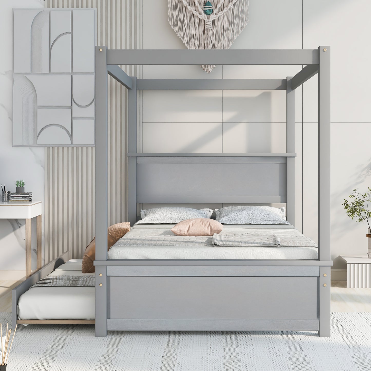 Elegant Dreams Canopy Bed