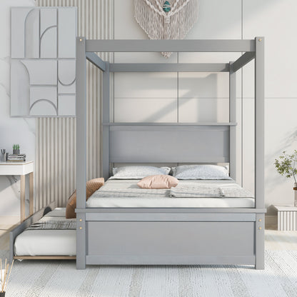 Elegant Dreams Canopy Bed