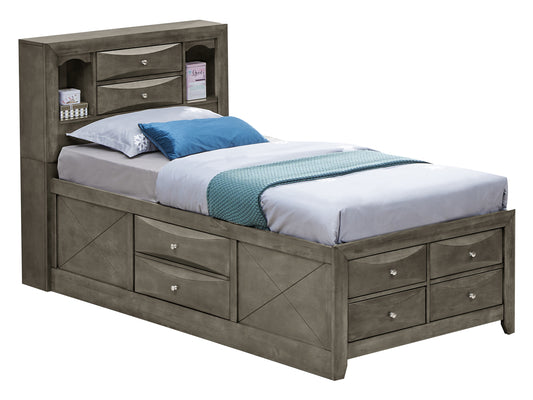 Elegant Dreams Twin Storage Bed