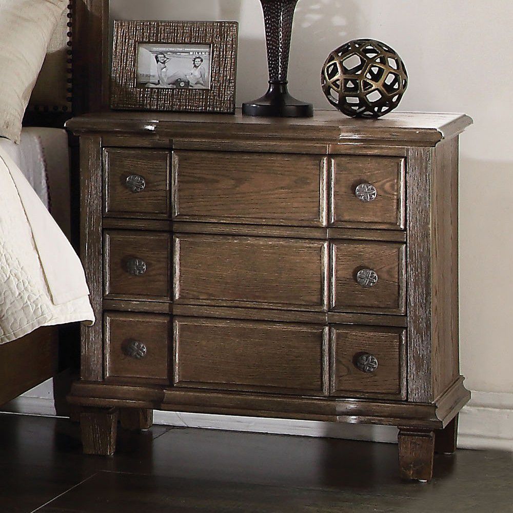 Baudouin Nightstand - Oak