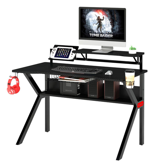 Kraft Gaming Desk - Black