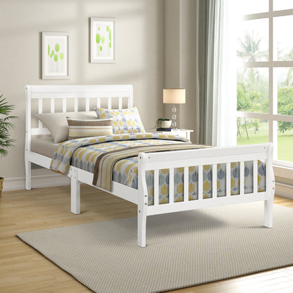 EcoDream Twin Wood Platform Bed