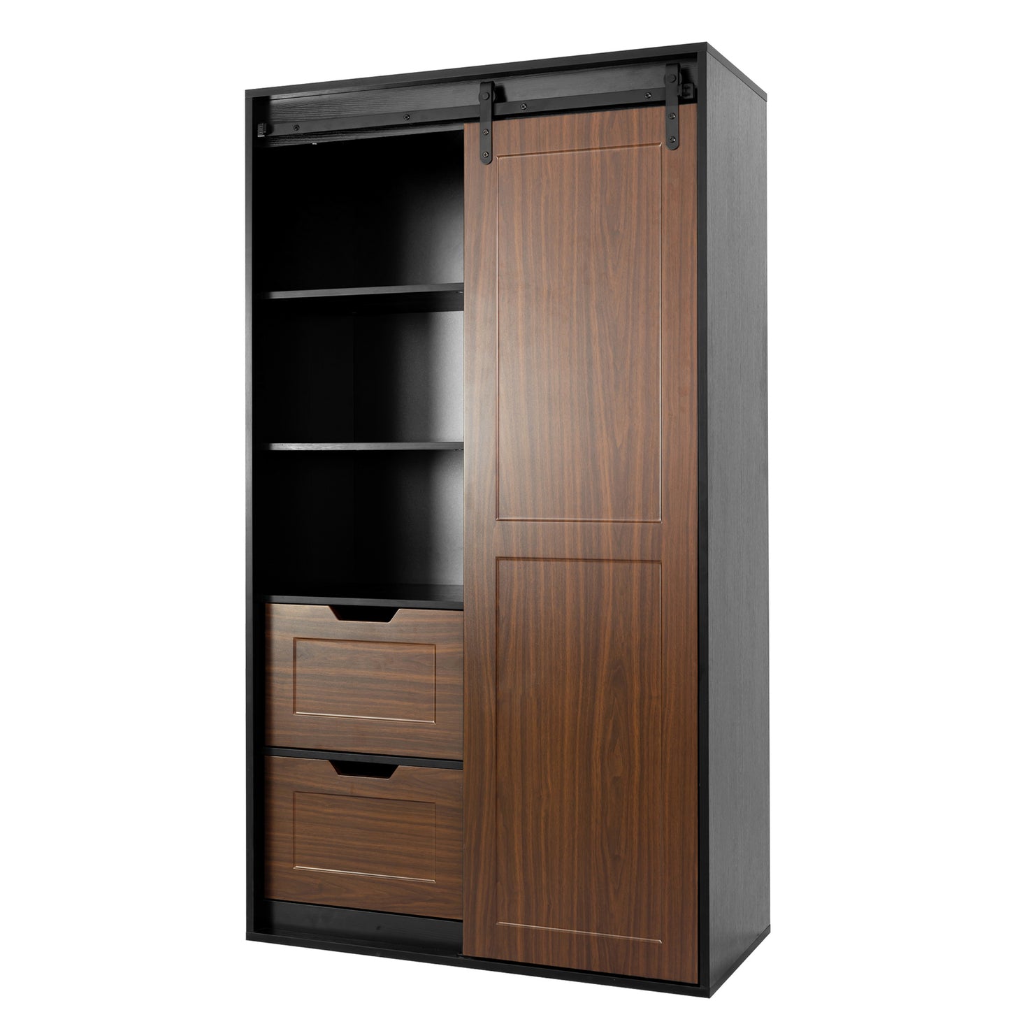 Elegant Ebony Wardrobe