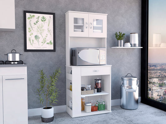 Bella Pantry Cabinet - White