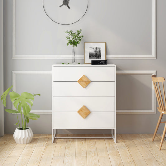 Elegant Oakwood Square Dresser