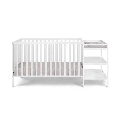 Pure Haven 3-in-1 Convertible Crib and Changer Combo