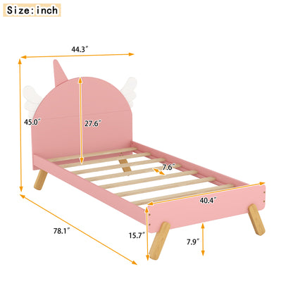 Enchanted Dreams Unicorn Twin Bed