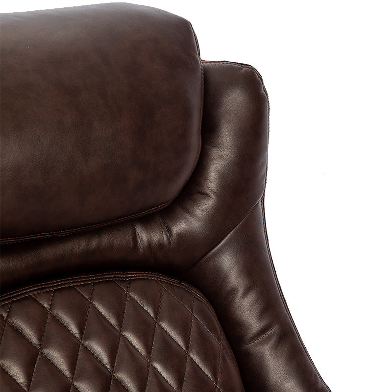 Thought Executive Leather Office Chair - Brown