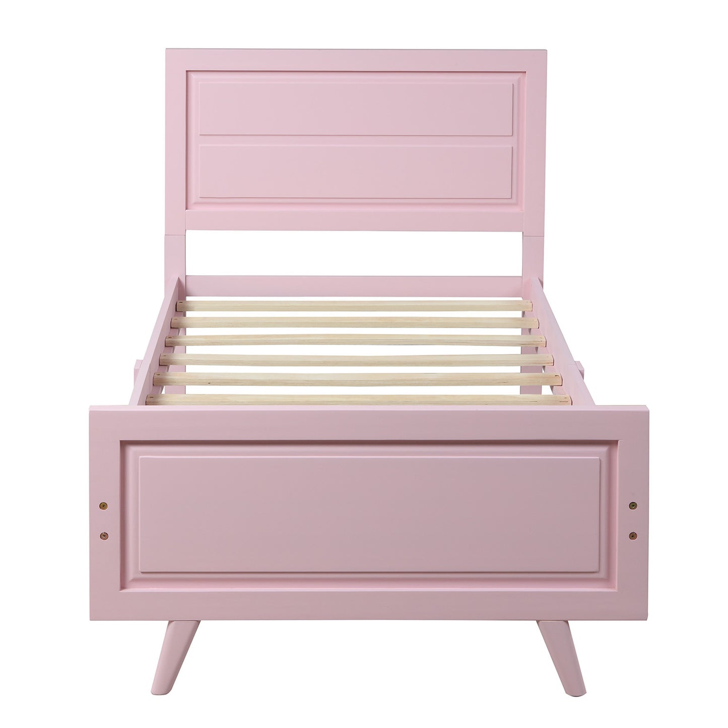 Pink Dreamwood Twin Bed