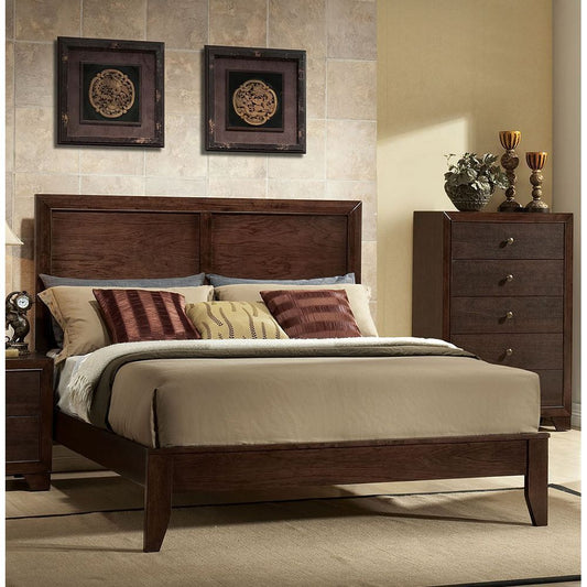 Madison Queen Platform Bed - Espresso