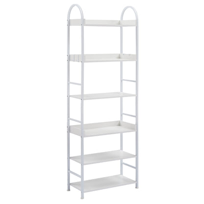 Tall Tower Bookcase - White