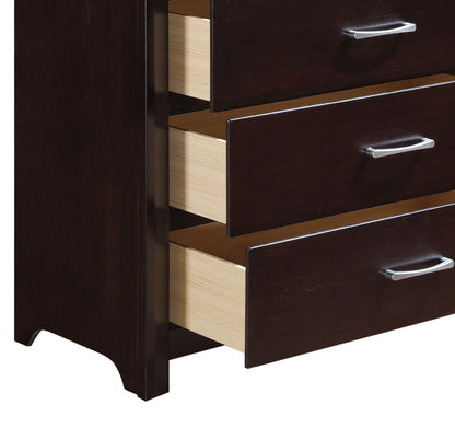 Silver Serenity 5-Drawer Chest