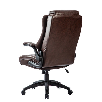 Thought Executive Leather Office Chair - Brown