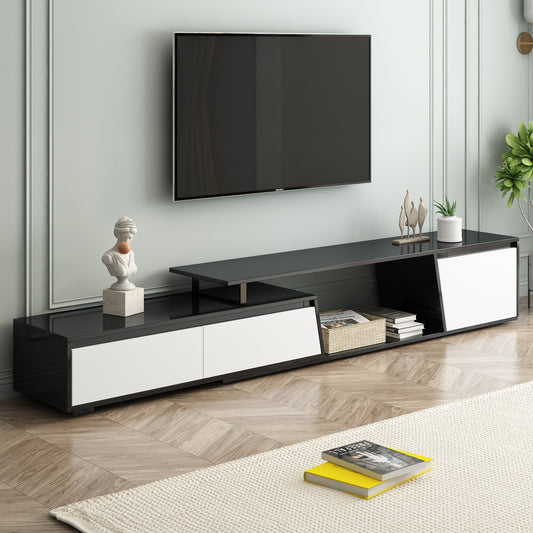 Taylor Extendable TV Stand - Black