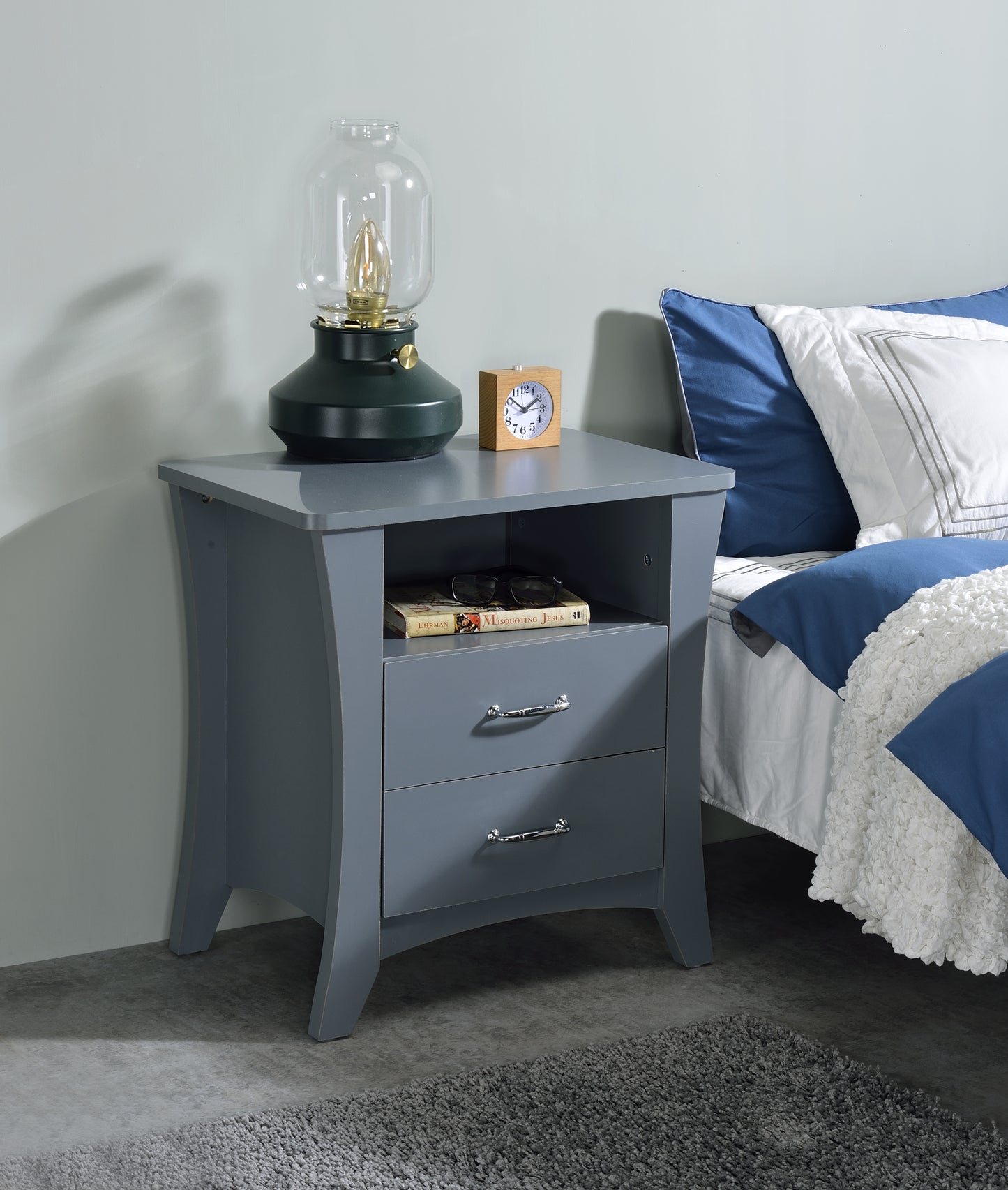 Colt Nightstand - Gray