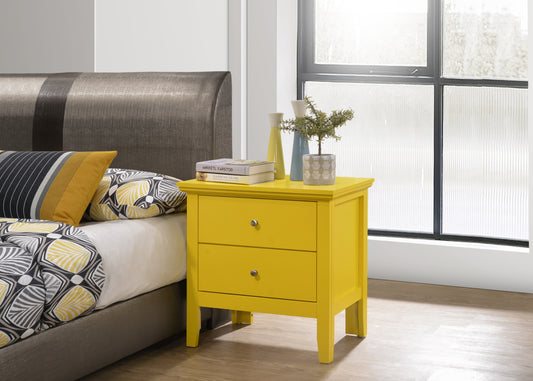 Primo Nightstand - Yellow