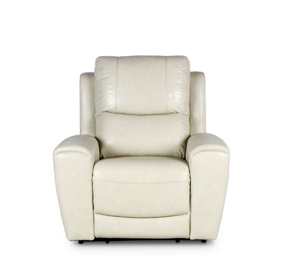 Evan Electric Power Recliner - Ivory