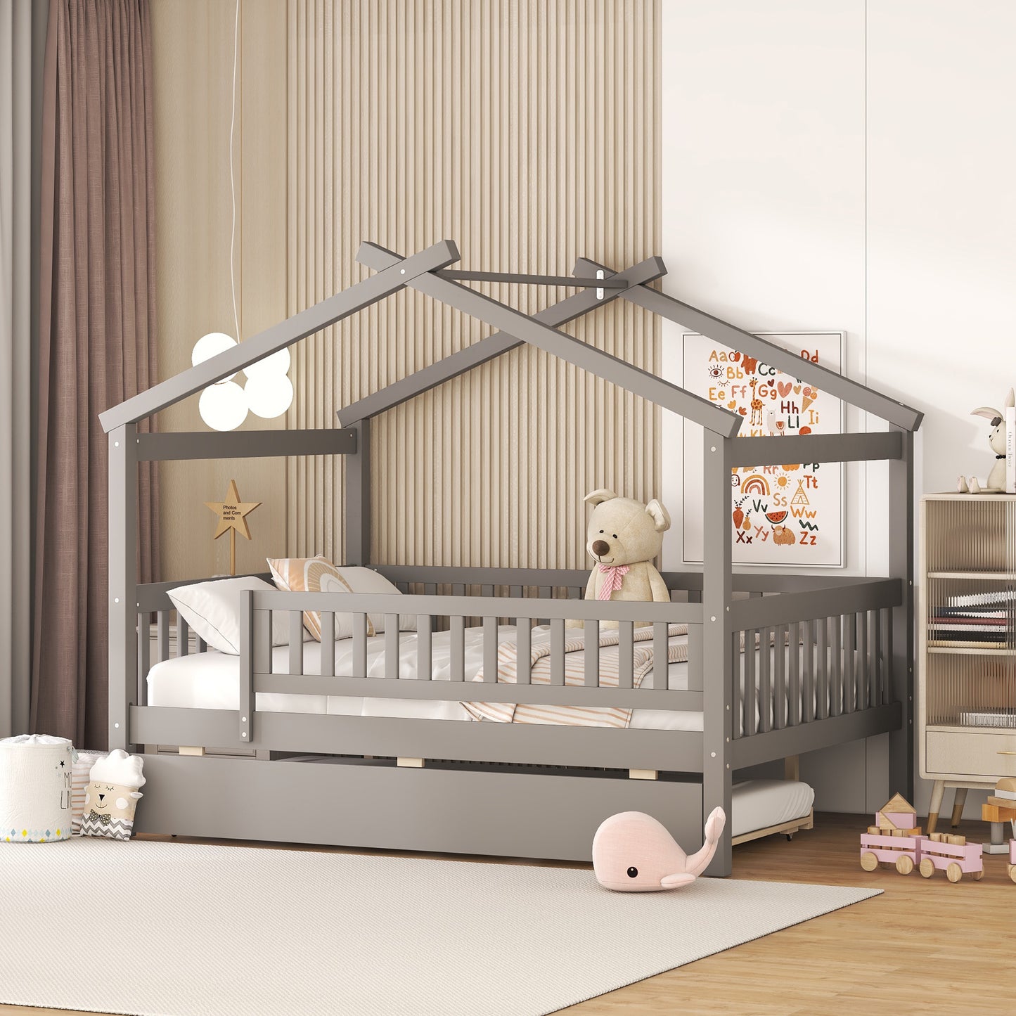 Nebula Twin Trundle Bed