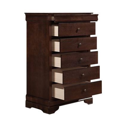 Louis Philippe Style - 5 Drawer Chest