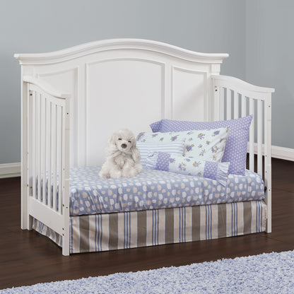 Bless 4-in-1 Convertible Crib - White