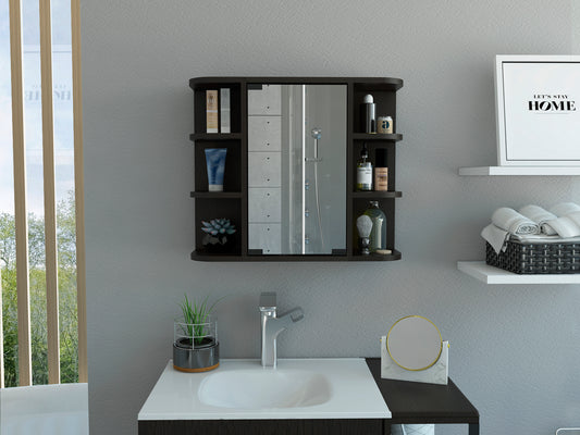 Milan Medicine Cabinet - Black