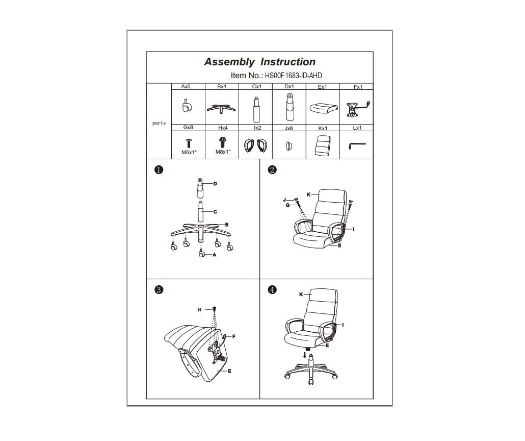 Flex Max Office Chair - Black