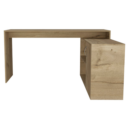 Eco Wood L-Shaped Office Desk