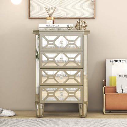 Golden Reflections 4-Drawer Chest