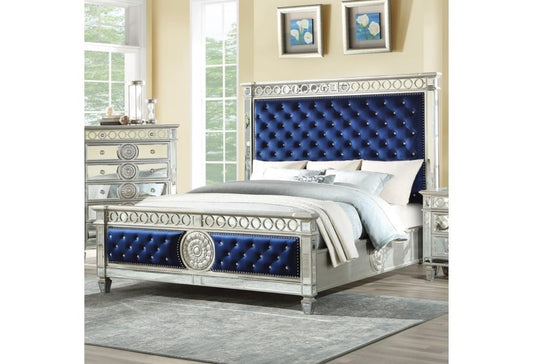 Varian Queen Bed - Blue