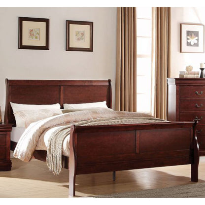 Louis Philippe Twin Bed - Cherry