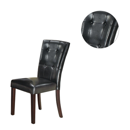 Elegant Ebony Dining Chairs