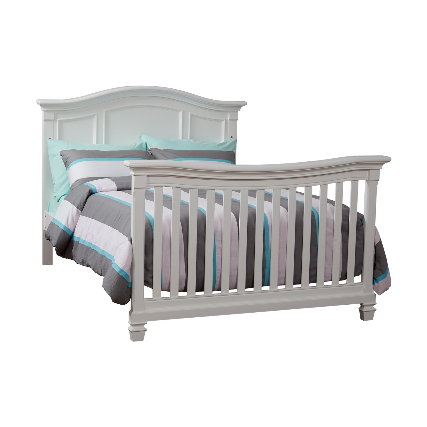 Bless 4-in-1 Convertible Crib - White