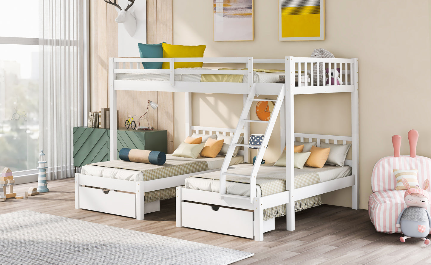 Dreamland Triple Bunk Bed