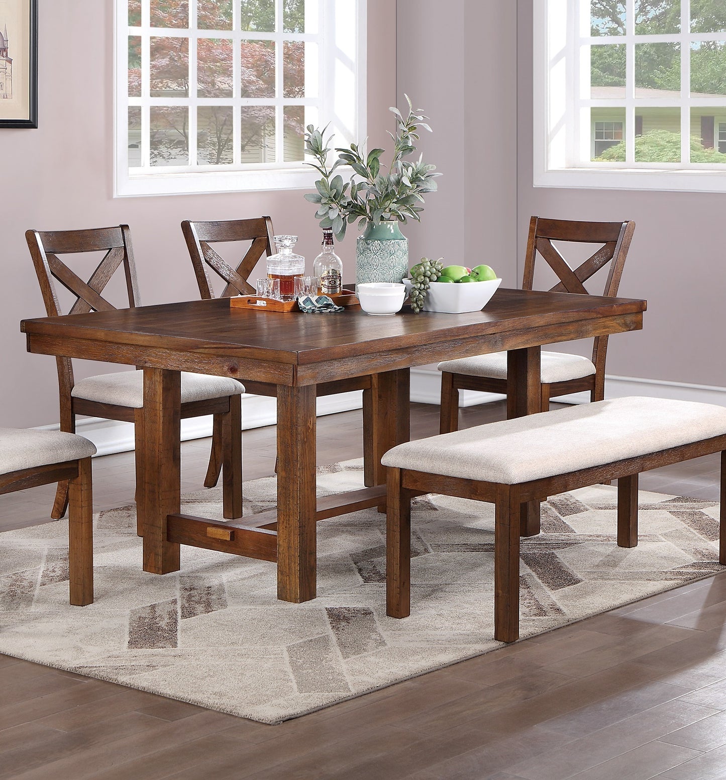 Evergreen Dining Table Set