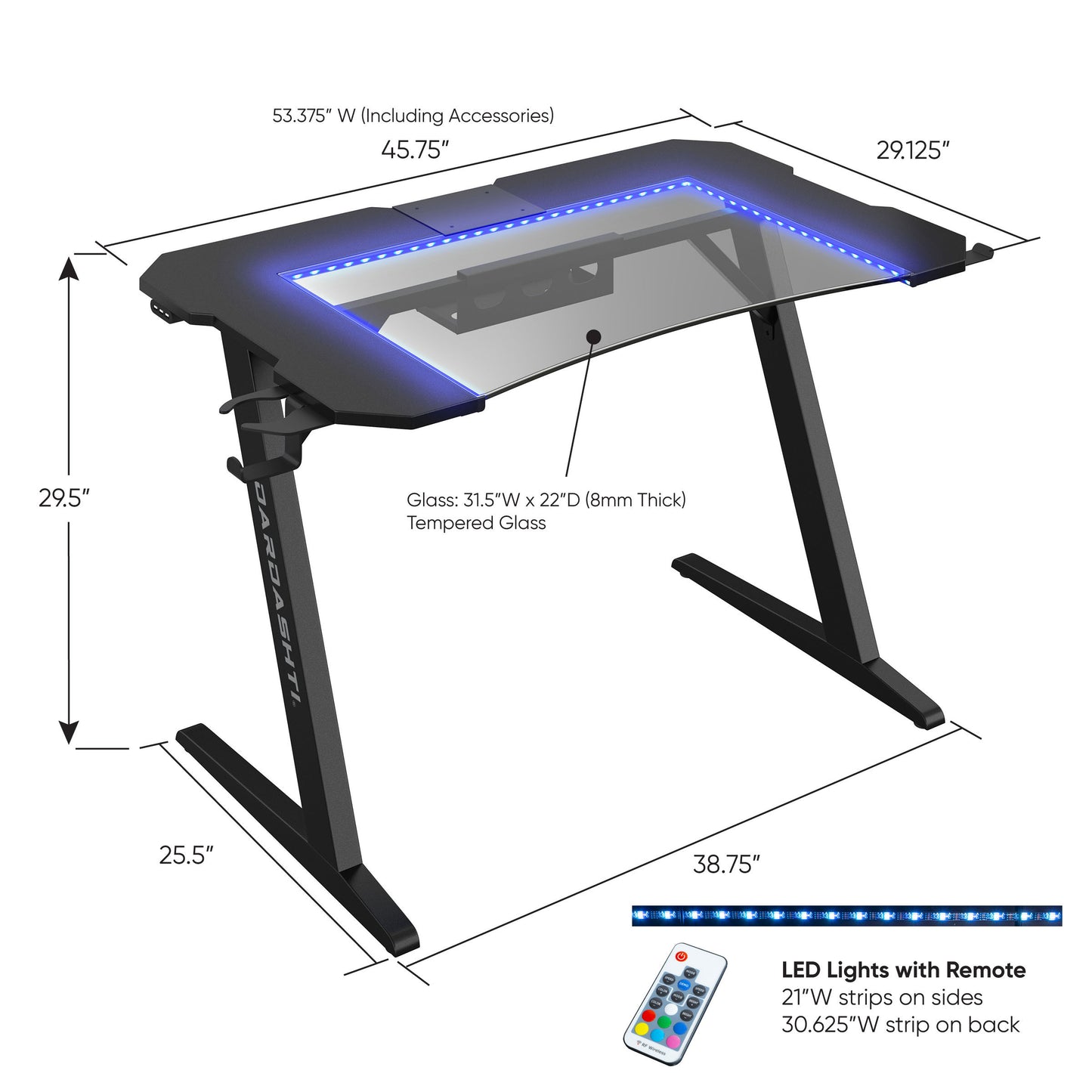 Info Hub Gaming Desk Z1