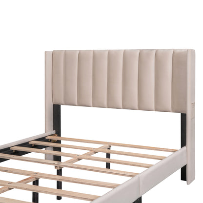 Luxury Haven Velvet Storage Bed