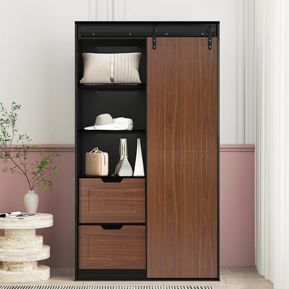 Elegant Ebony Wardrobe