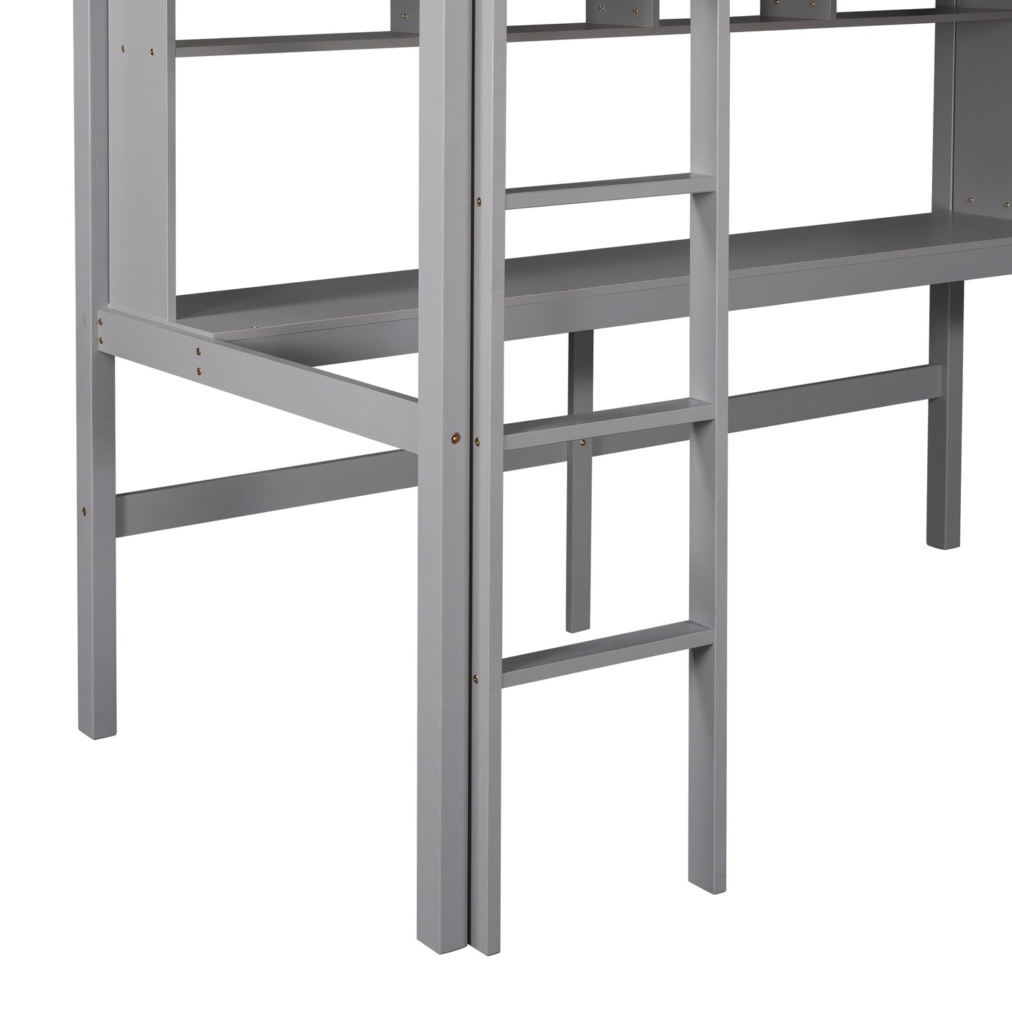 ElevateDreams Twin Loft Bed - White Haven