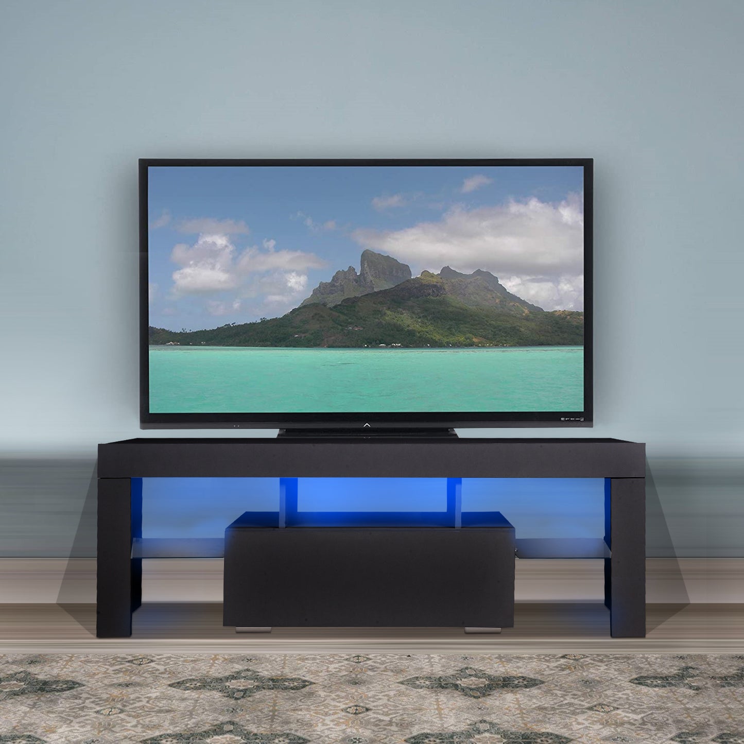 Elevate TV Stand: Modern Media Console with Storage