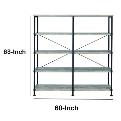 Urban Steel Bookcase