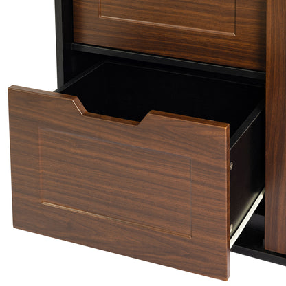 Elegant Ebony Wardrobe