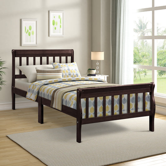 EcoDream Twin Wood Platform Bed