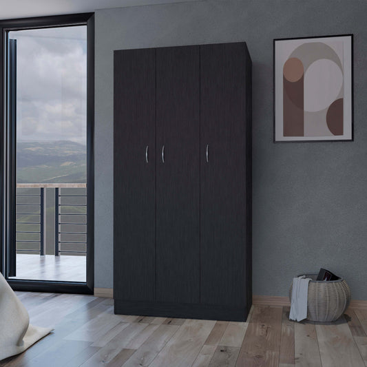 Elegant Ebony Wardrobe