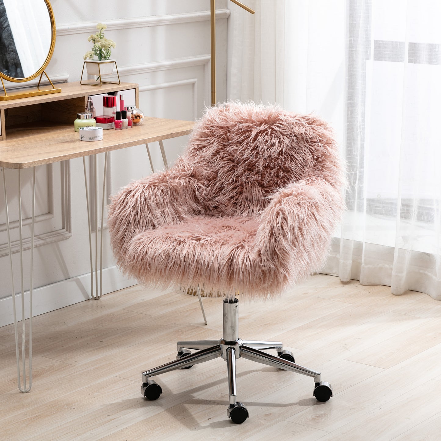 Luxe Plush Office Chair