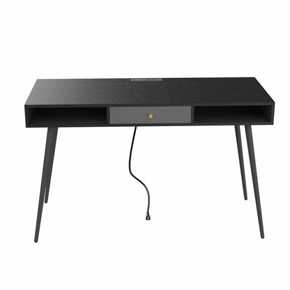 Eco Smart Desk with USB Ports and Power Outlet