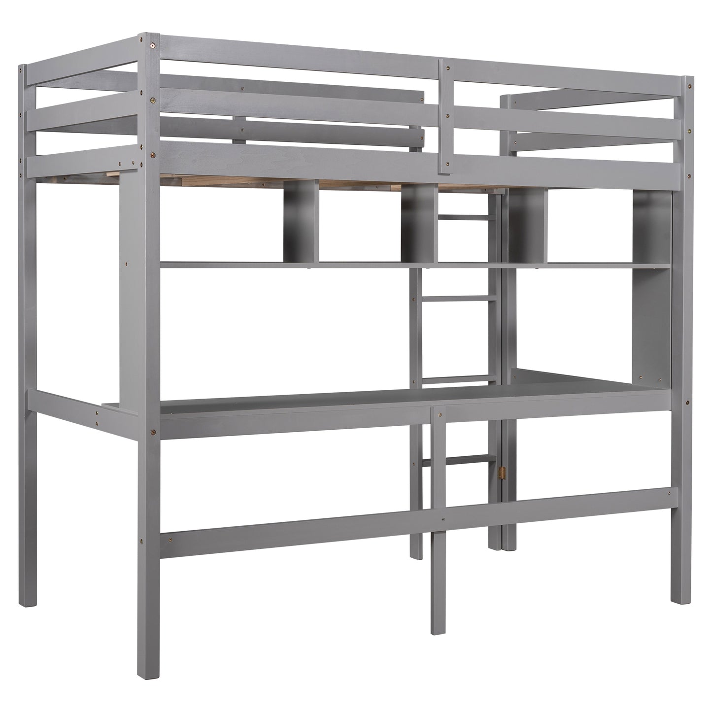 ElevateDreams Twin Loft Bed - White Haven