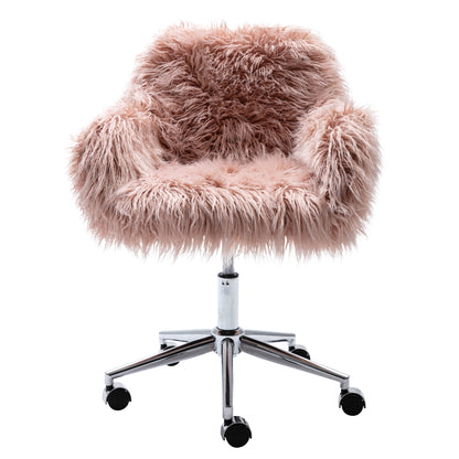 Luxe Plush Office Chair