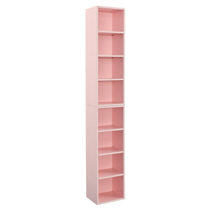 Slim Storage Cabinet - Pink