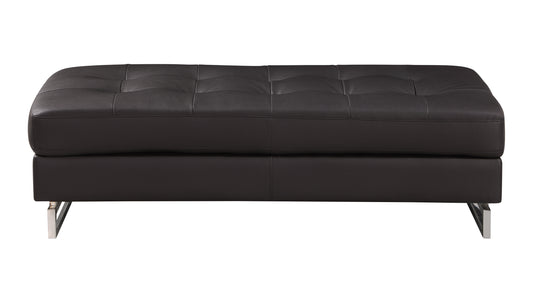 United Genuine Leather Ottoman - Brown