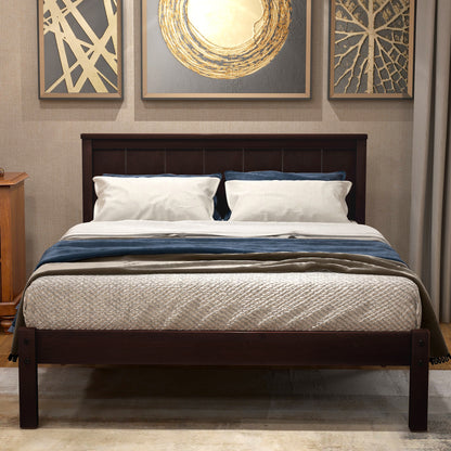 Rhoda Twin Size Platform Bed Frame - Espresso